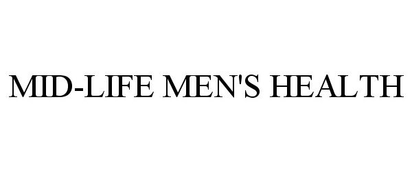  MID-LIFE MEN'S HEALTH