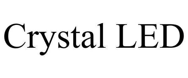 Trademark Logo CRYSTAL LED