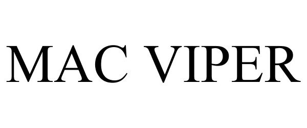 Trademark Logo MAC VIPER