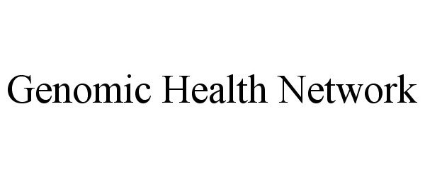  GENOMIC HEALTH NETWORK