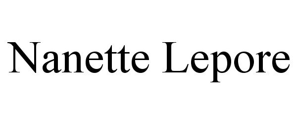 Trademark Logo NANETTE LEPORE