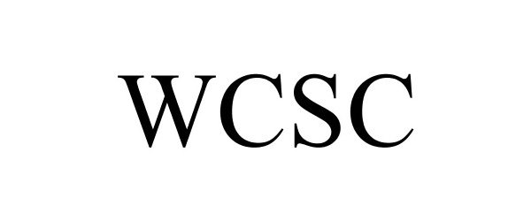 Trademark Logo WCSC