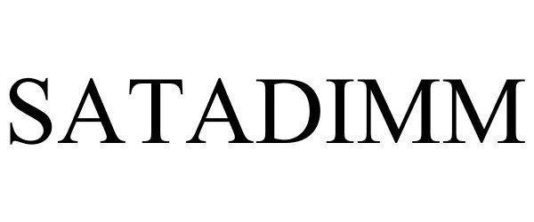Trademark Logo SATADIMM