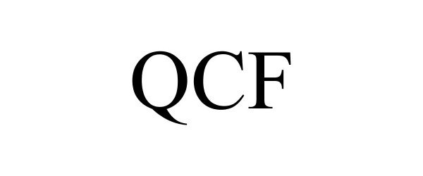 Trademark Logo QCF