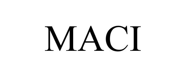 Trademark Logo MACI