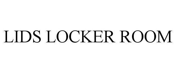 Trademark Logo LIDS LOCKER ROOM