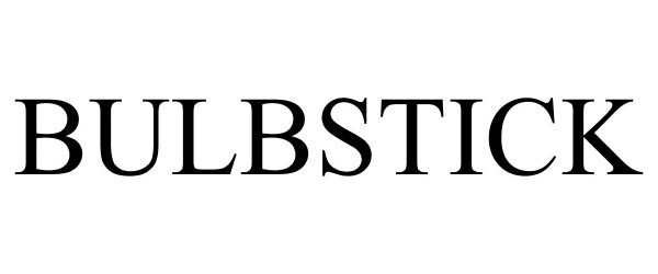 Trademark Logo BULBSTICK