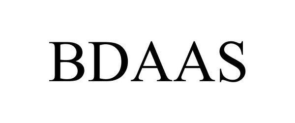 Trademark Logo BDAAS