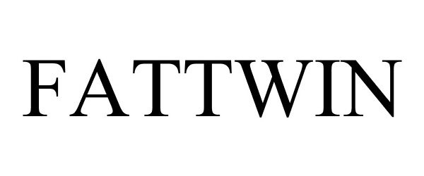 Trademark Logo FATTWIN