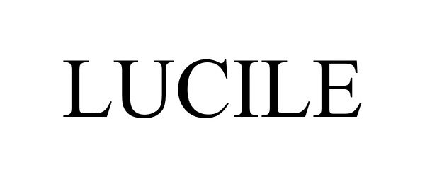 Trademark Logo LUCILE