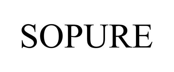 Trademark Logo SOPURE