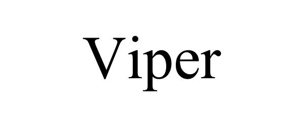 Trademark Logo VIPER