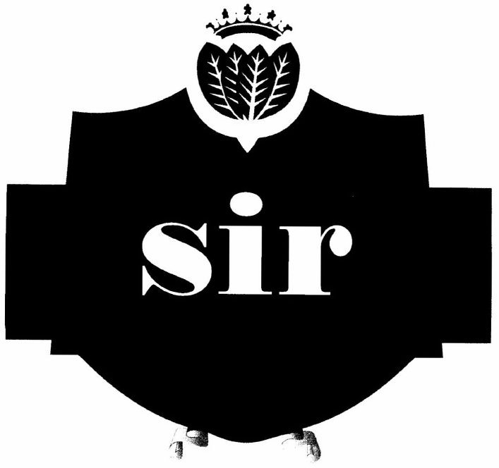 Trademark Logo SIR