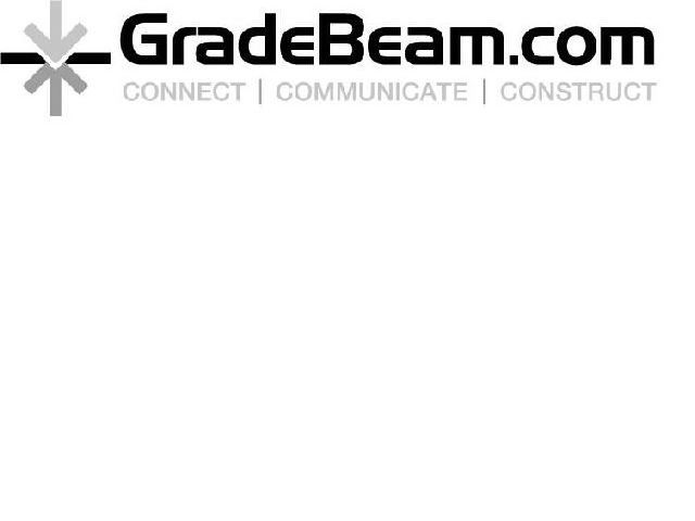 Trademark Logo GRADEBEAM.COM CONNECT | COMMUNICATE | CONSTRUCT