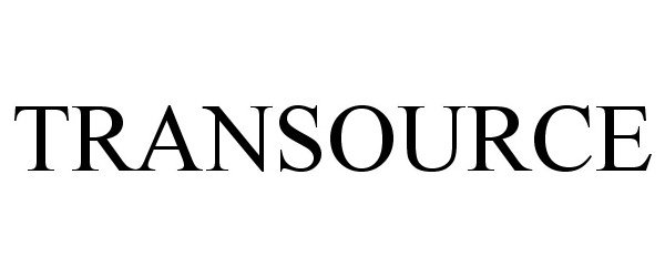 Trademark Logo TRANSOURCE