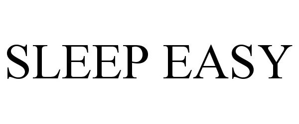 Trademark Logo SLEEP EASY