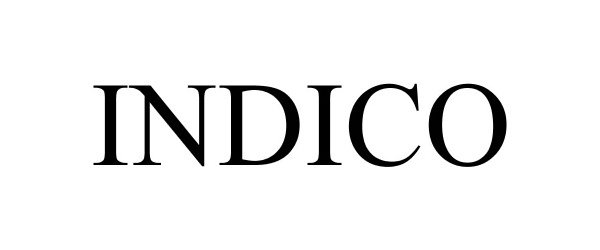 Trademark Logo INDICO