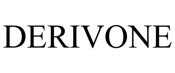 Trademark Logo DERIVONE