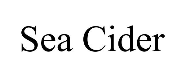 Trademark Logo SEA CIDER