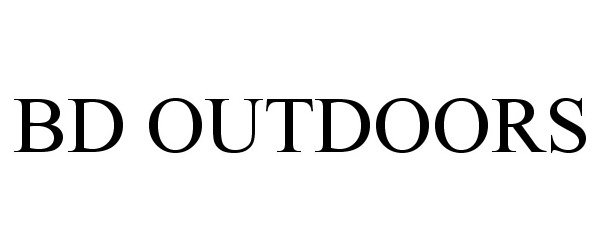  BD OUTDOORS