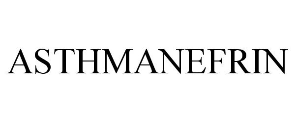 Trademark Logo ASTHMANEFRIN