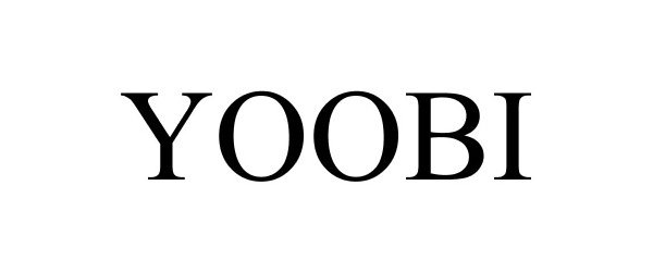 Trademark Logo YOOBI