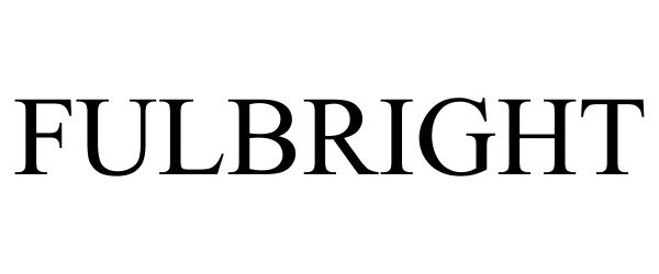 Trademark Logo FULBRIGHT