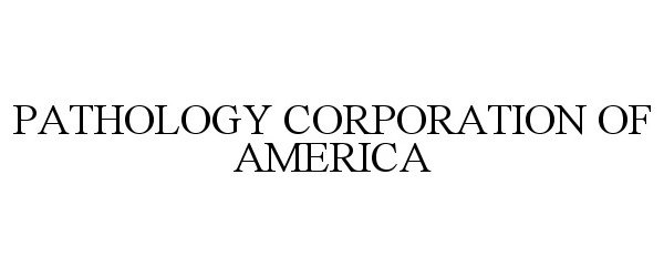  PATHOLOGY CORPORATION OF AMERICA