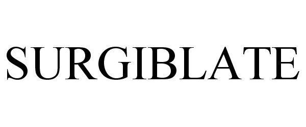 Trademark Logo SURGIBLATE