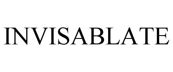 Trademark Logo INVISABLATE