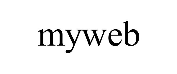 Trademark Logo MYWEB