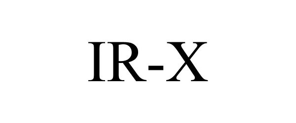 Trademark Logo IR-X