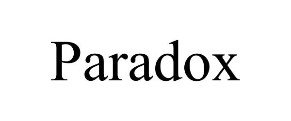 Trademark Logo PARADOX