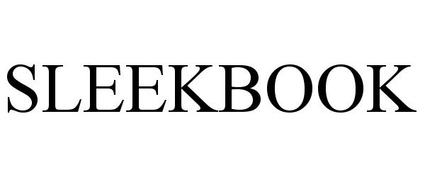 Trademark Logo SLEEKBOOK