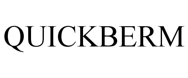 Trademark Logo QUICKBERM