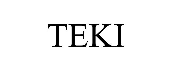 Trademark Logo TEKI