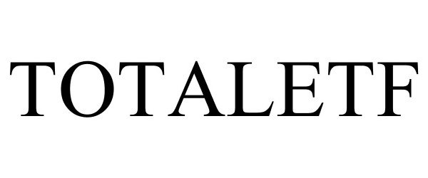 Trademark Logo TOTALETF