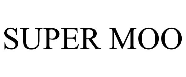 Trademark Logo SUPER MOO
