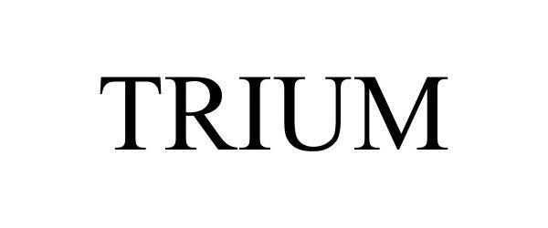Trademark Logo TRIUM