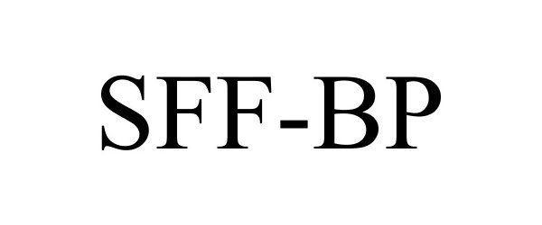 Trademark Logo SFF-BP