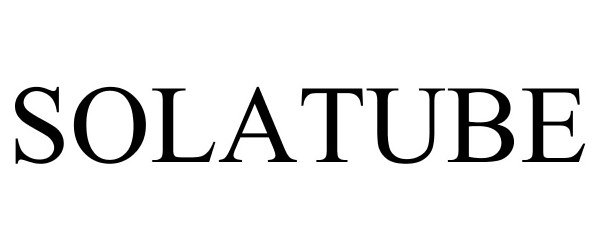 Trademark Logo SOLATUBE