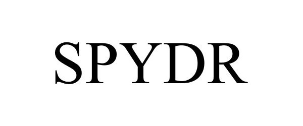 Trademark Logo SPYDR