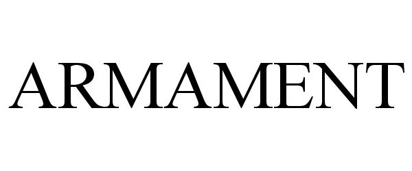 Trademark Logo ARMAMENT