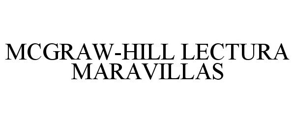  MCGRAW-HILL LECTURA MARAVILLAS
