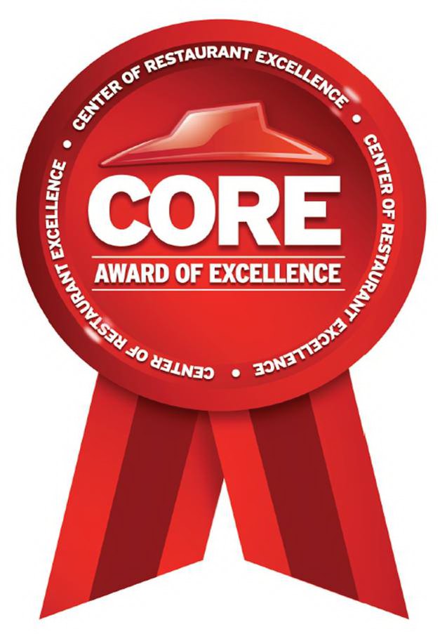  CORE AWARD OF EXCELLENCE Â· CENTER OF RESTAURANT EXCELLENCE Â· CENTER OF RESTAURANT EXCELLENCE Â· CENTER OF RESTAURANT EXCELLENC