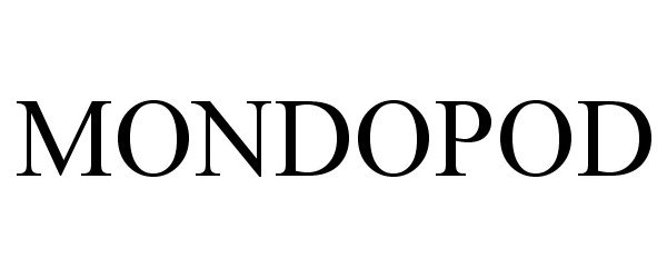  MONDOPOD