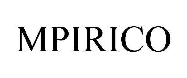 Trademark Logo MPIRICO