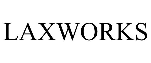 Trademark Logo LAXWORKS