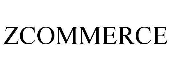 Trademark Logo ZCOMMERCE
