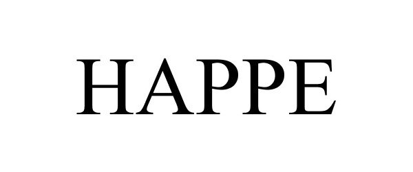 Trademark Logo HAPPE